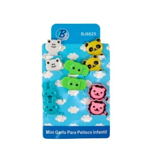 GARFO DE PLASTICO P/PETISCO C/10 BJ6625 BJ POP