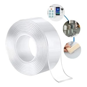 FITA ADESIVA NANO DUPLA FACE 1MM EXPRESSURA 3CMX1M TOP2093 DL FESTAS