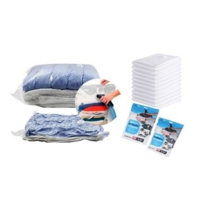 SACO P/EMBALAR A VACUO PLAST TRANSP 60X80CM TOP0825 DL FESTAS