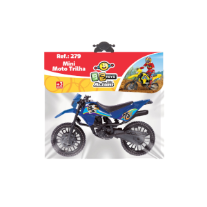MINI MOTO TRILHA NA SOLAPA 279 BS TOYS