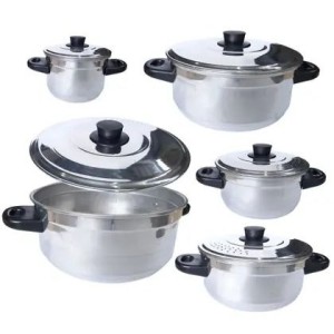 CJ PANELA 5 PÇS POLIDA CENTENARIO