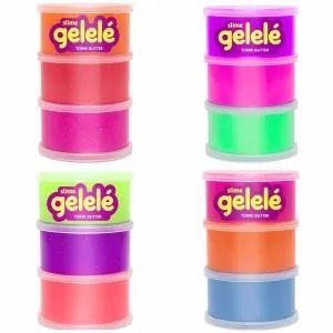 GELELÉ SLIME TORRE GLITTER 3512 DOCE BRINQUEDO