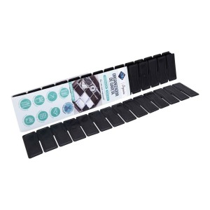 ORGANIZADOR DE GAVETAS PRETO 0300/02 PLASTUTTI