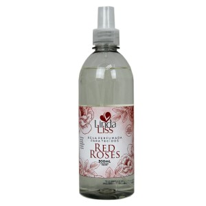AGUA DE PASSAR 500 ML - RED ROSES LINDA LISS