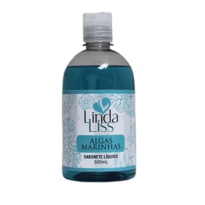 SABONETE LIQUIDO 500ML - ALGAS MARINHAS LINDA LISS