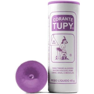 Corante Lilás  com  6 Tubos  18 - Tupy