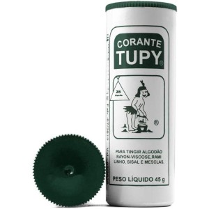 Corante Verde Escuro com 6 Tubos  28 - Tupy