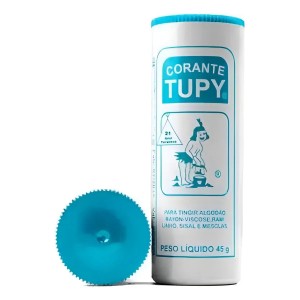 Corante azul turqueza com 6 tubos  21 - Tupy