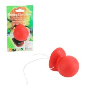 ACESSÓRIO DE CARNAVAL MOD-6415 NARIZ DE PALHAÇO COM SOM