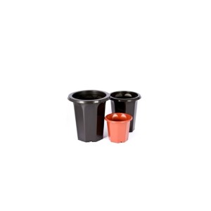 Vaso  oct  Nº14  preto  VA380 - Big plast