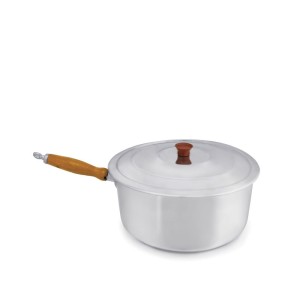 Caçarola Nº18 Extra Cabo De Madeira 1800ml  812 - Alumibon