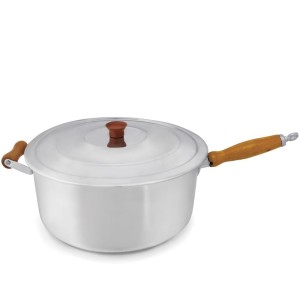 Caçarola Nº16 Extra Cabo De Madeira 1300ml  811 - Alumibon