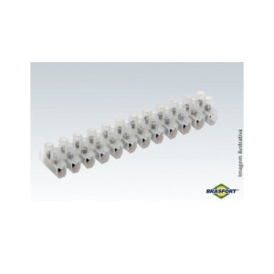 Conector em barra 10mm com 10 peças 8458 - Brasfort