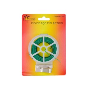 Fio De Aço E Plástico 30m  MZ-65214 - Monaliza