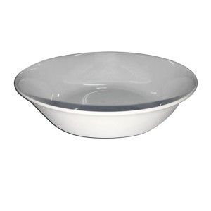 Tigela redonda 25cm branca 21366bb - Bestfer