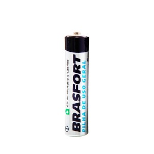 Pilha pequena AA 1.5v 4 peças 6308 - Brasfort