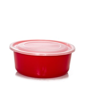 Caixa redonda 2,8L cores tampa hermetica   2269 - Ercaplast