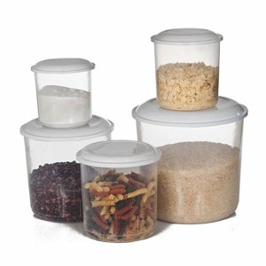 Conjunto de mantimento 5 peças transparente  154 - Ercaplast