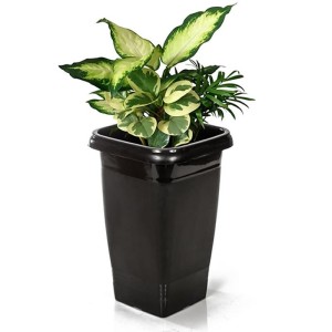 Vaso coluna preto 4100ML  2217 - Ercaplast