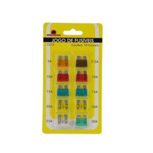 Fusíveis com 10 peças 7572 - Daler