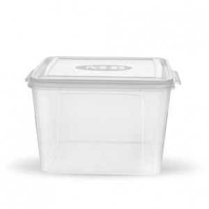 Caixa Organizadora Quadrada 16l Com Abas  3190 - MB