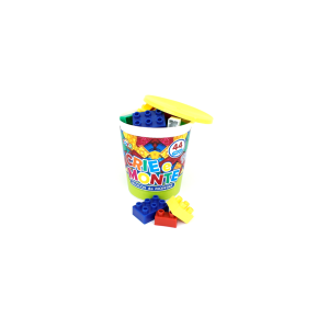 Crie e monte com 44 peças 847 - Mini Toys