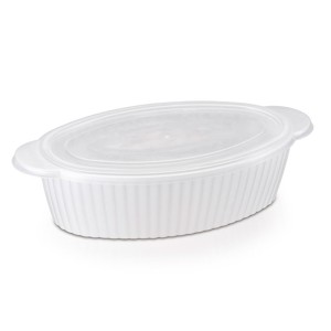 Pote Oval Canelado 2,5lts  247/7 - Nitron