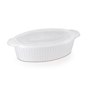 Pote Oval Canelado 1,25lts  247/8 - Nitron