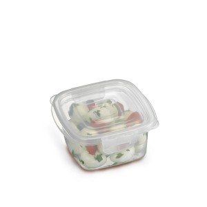 Pote quadrado Com Trava 380ML  037/9 - Nitron