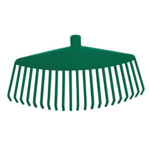 Vassoura Plástica 21 Dentes Vermelho Sem Cabo - Metasul