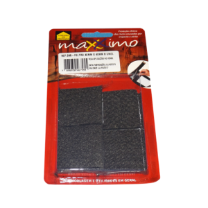 Protetor Adesivo 40x40mm - 8 Peças  095 - Maxximo