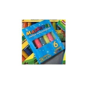 Massa Para Modelar Com Glitter 65gr  5059 - Massabel