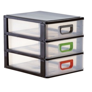 Gaveteiro Porta Tudo Médio 3 Gavetas  PT1175 - Monte Líbano