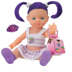 Coleção Frutekas Uva   769 - Brinque Feliz