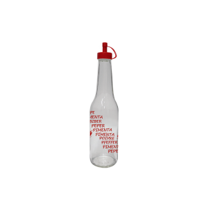 Vidro Azeiteiro Redondo 250ml Pimenta  1211 - UD Brasil