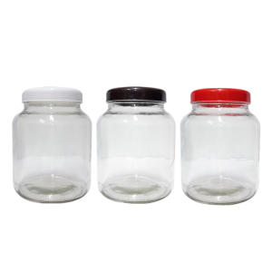 Vidro Pote Mantimento 2kg Colorido Liso  929 - UD Brasil