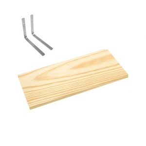 Prateleira 19x105cm Com Sup Ferro 837 - Stolf