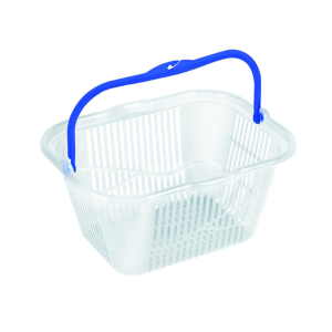 Cesto Para Prendedor de Roupas Transparênte  271 - Brasami