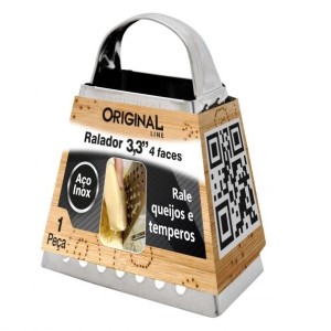 Ralador 4 Faces 3,3''  8cm  SL0227 - Seletiva