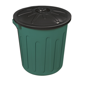 Cesto Fechado 30L  Com Tampa  CF30 - ARQPLAST