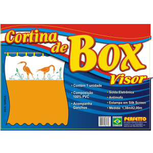 Cortina Box Visor Borboleta  17003 - Perfetto