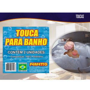 Touca Banho Com 2 Peças  0100 - Perfetto