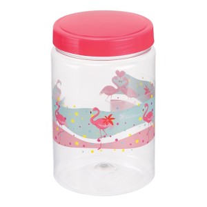 Pote Pet TR 900ml Flamingo  1502 - Bandeirante