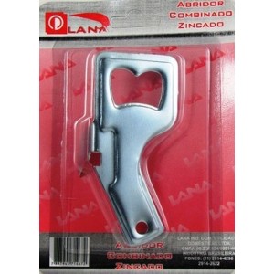 Abridor Combinado Zincado DZ 146 - Lana