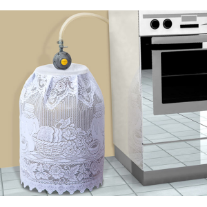 Capa Para Botijão Renda - Romance