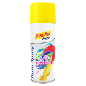 Tinta Spray 200ml Mundial Prime UG Amarelo  AE01000048 - Aeroflex