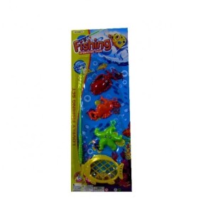 Brinquedo pescaria de Plástico Com 5 Peças  AB7200 - Altimix