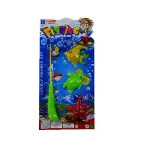 Brinquedo Pescaria de Plastico Com 7 Peças  AB7199 - Altimix