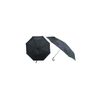 Guarda Chuva Cabo Curvo Preto   S001P - Elegantec