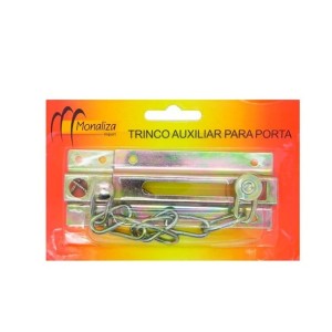 Trinco de Porta Com Corrente  MZ-36245 - Monaliza